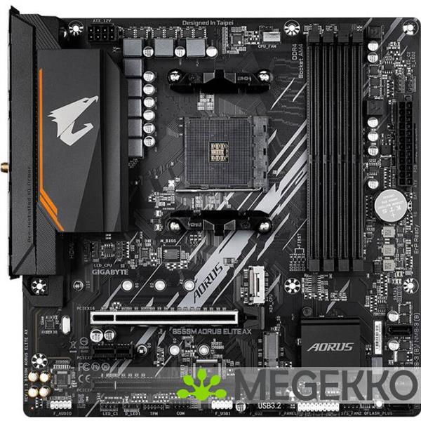 Grote foto gigabyte b550m aorus elite ax computers en software moederborden