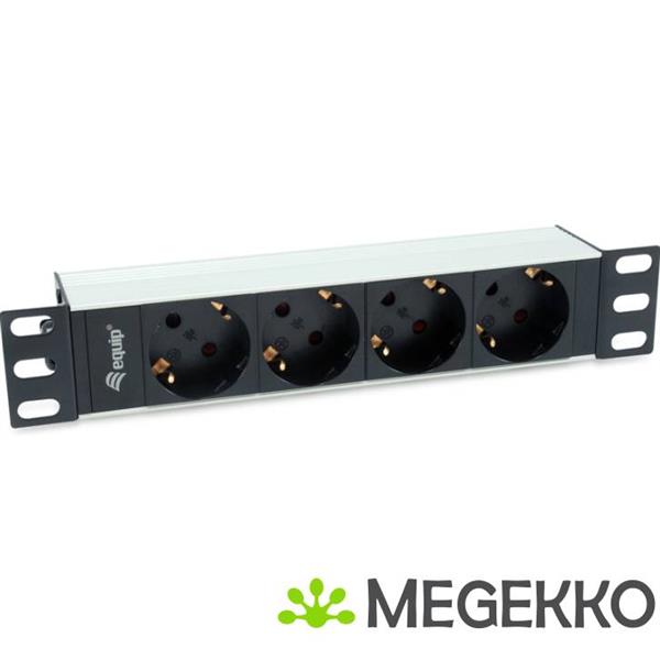Grote foto equip 333311 energiedistributie 1u zwart zilver 4 ac uitgang en computers en software overige