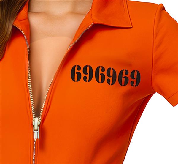 Grote foto boevenpak oranje dames kort verzamelen overige verzamelingen