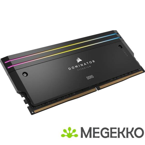 Grote foto corsair ddr5 dominator titanium 2x32gb 6400 computers en software harde schijven