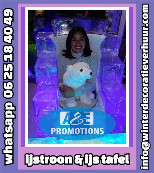 Grote foto sneeuw aankleding verhuur witte props brugge hobby en vrije tijd evenementen