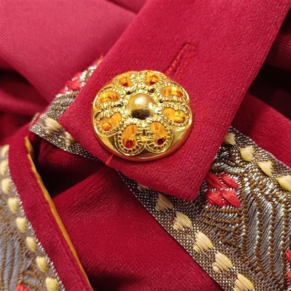 Grote foto sinterklaas kostuum fluweel 3 delig verzamelen overige verzamelingen