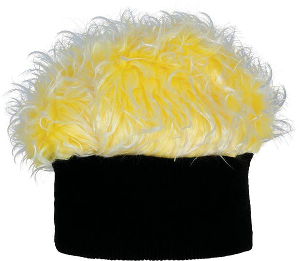 Grote foto gele pruik mat band volwassen verzamelen overige verzamelingen