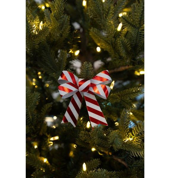 Grote foto rood witte strik gestreept 11cm 3st verzamelen overige verzamelingen