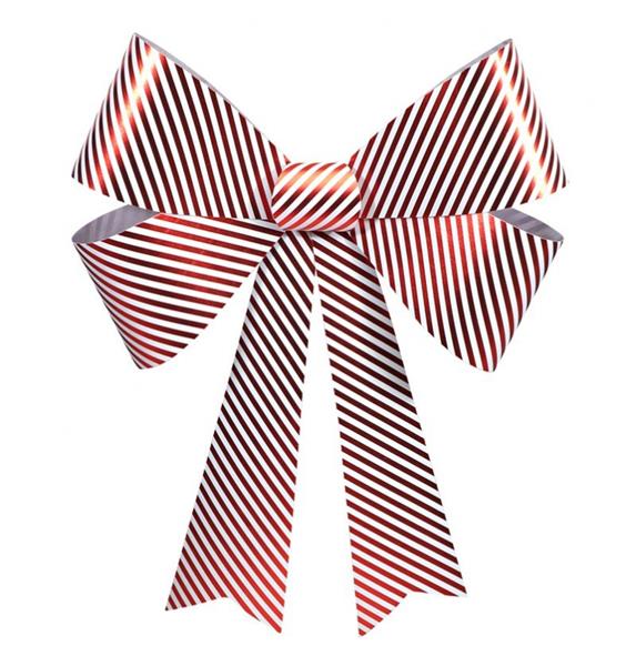 Grote foto rood witte strik gestreept reuze 86cm verzamelen overige verzamelingen