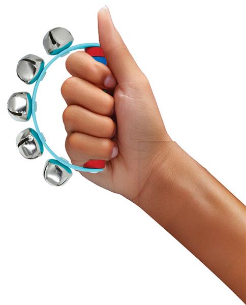 Grote foto houten jingle bell ratel 9x11 cm verzamelen overige verzamelingen