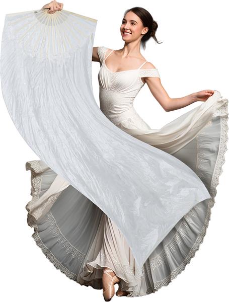 Grote foto white fan with multifunctional led 75x150 cm verzamelen overige verzamelingen