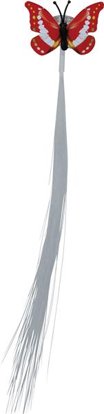 Grote foto 33 cm optical fiber led tuft with butterfly verzamelen overige verzamelingen