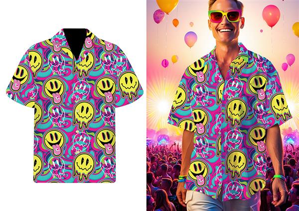 Grote foto acid shirt verzamelen overige verzamelingen