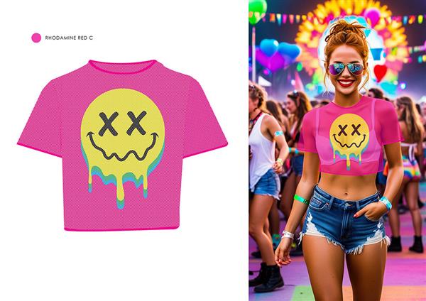 Grote foto acid mesh t shirt verzamelen overige verzamelingen