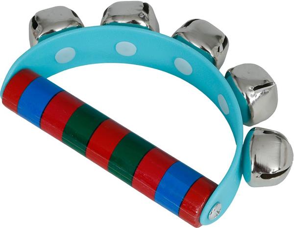 Grote foto houten jingle bell ratel 9x11 cm verzamelen overige verzamelingen