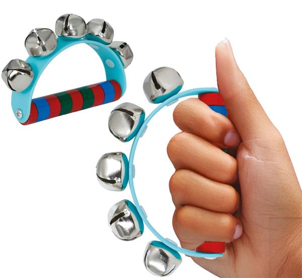 Grote foto houten jingle bell ratel 9x11 cm verzamelen overige verzamelingen