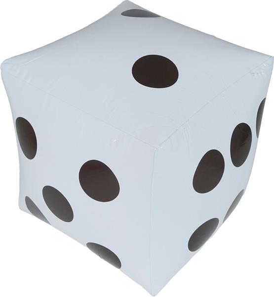 Grote foto opblaasbare dobbelsteen 30x30 cm verzamelen overige verzamelingen