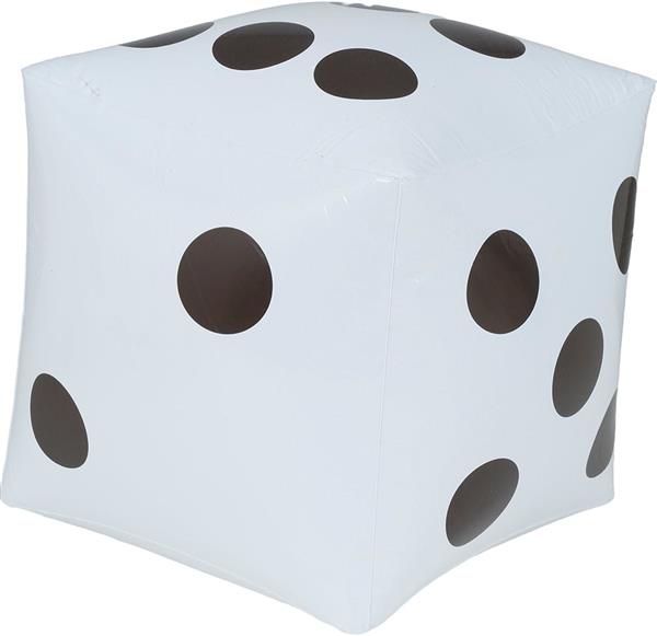 Grote foto opblaasbare dobbelsteen 30x30 cm verzamelen overige verzamelingen