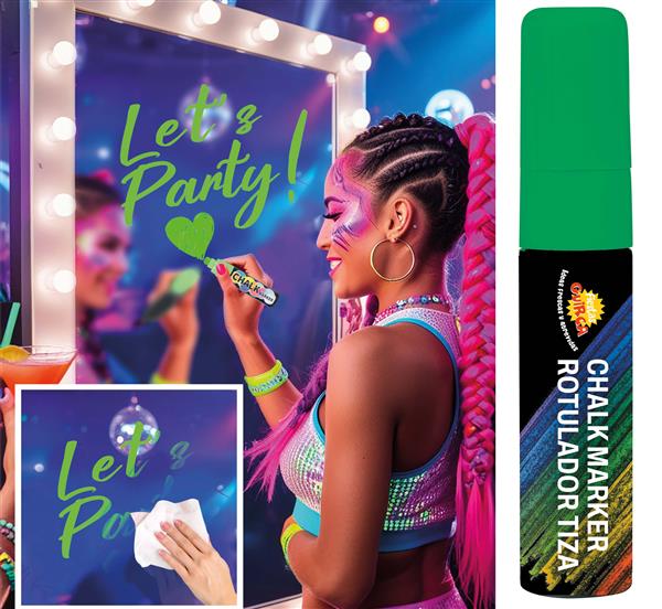 Grote foto vloeibare krijtstift groen verzamelen overige verzamelingen