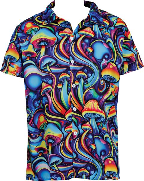 Grote foto psychedelic shrooms shirt verzamelen overige verzamelingen