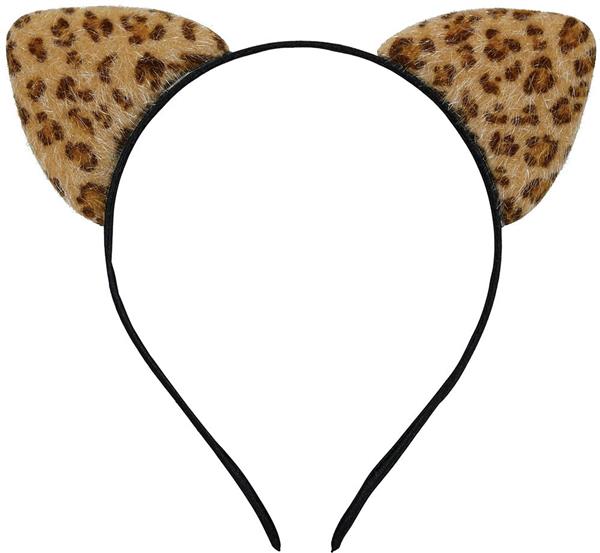 Grote foto haarband luipaard bruin geel verzamelen overige verzamelingen