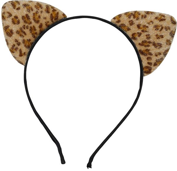 Grote foto haarband luipaard bruin geel verzamelen overige verzamelingen