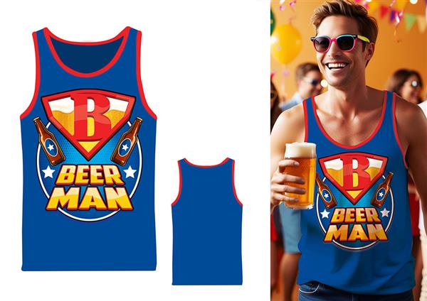 Grote foto beerman t shirt verzamelen overige verzamelingen