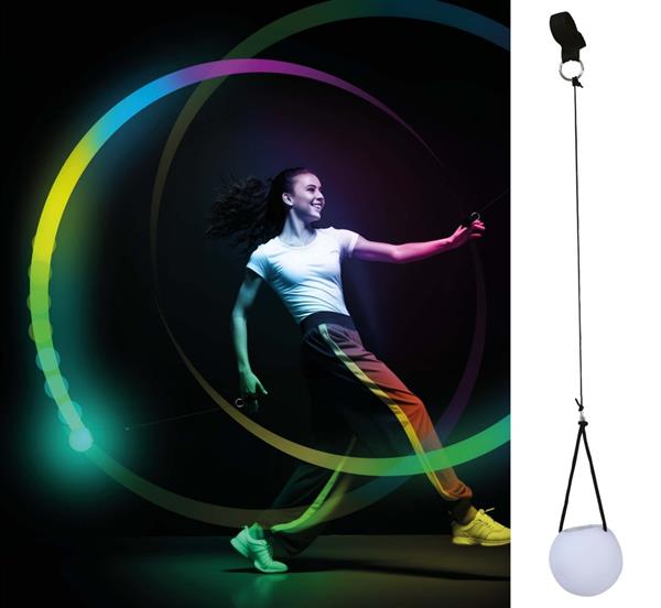 Grote foto meerkleurige dans bal met led 7 cm verzamelen overige verzamelingen