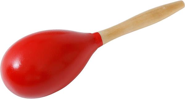 Grote foto red wooden maraca 20 cm verzamelen overige verzamelingen