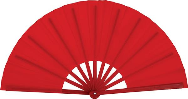 Grote foto 60x30 cm fabric fan red verzamelen overige verzamelingen