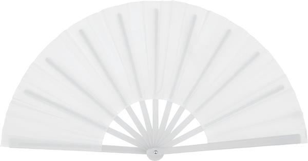 Grote foto 60x30 cm fabric fan white verzamelen overige verzamelingen