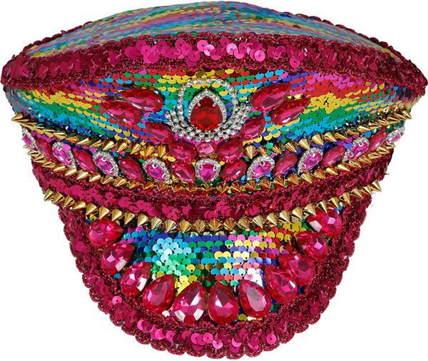 Grote foto politie pet roze regenboog steentjes verzamelen overige verzamelingen