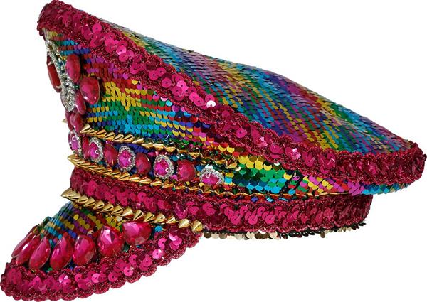 Grote foto politie pet roze regenboog steentjes verzamelen overige verzamelingen