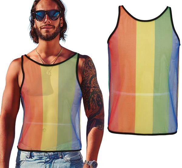 Grote foto rainbow mesh t shirt verzamelen overige verzamelingen