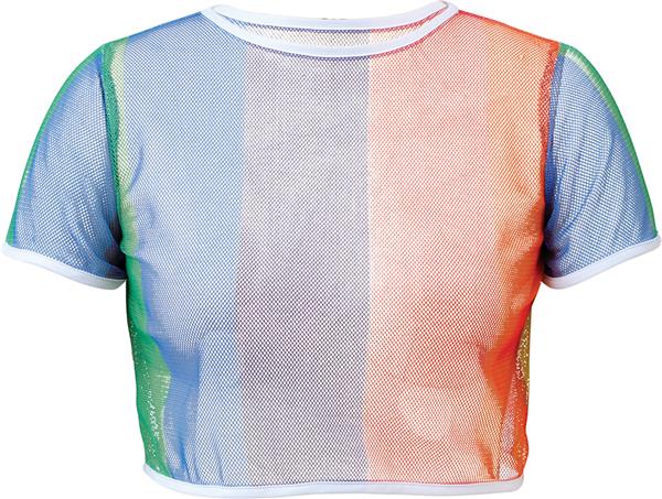 Grote foto rainbow mesh t shirt verzamelen overige verzamelingen
