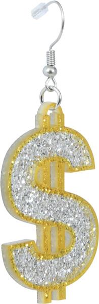 Grote foto dollar earrings verzamelen overige verzamelingen