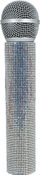 Grote foto microphone with glitter 21 cm verzamelen overige verzamelingen