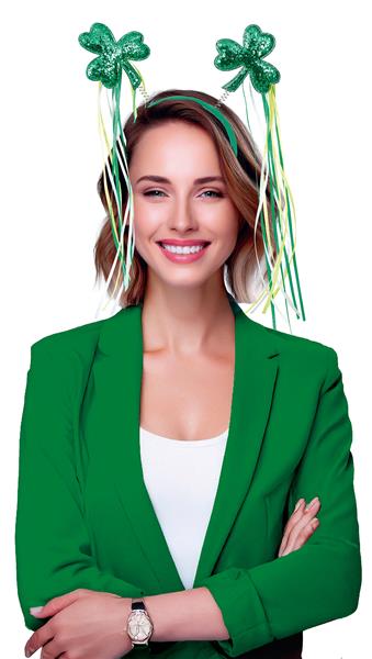 Grote foto st. patrick klavertje haarband verzamelen overige verzamelingen