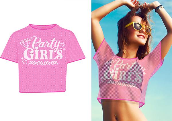 Grote foto party girls visnet t shirt verzamelen overige verzamelingen
