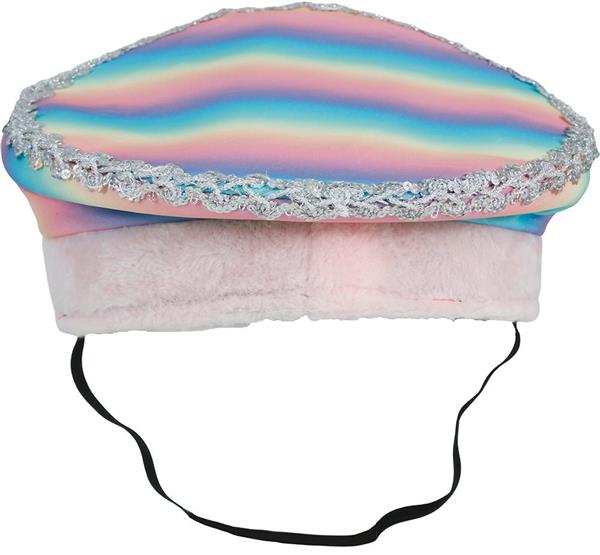 Grote foto police multicolor hat with pink ribbon adult verzamelen overige verzamelingen