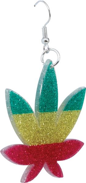 Grote foto marijuana leaf earrings verzamelen overige verzamelingen