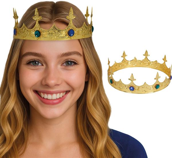 Grote foto medieval gouden metallic kroon verzamelen overige verzamelingen