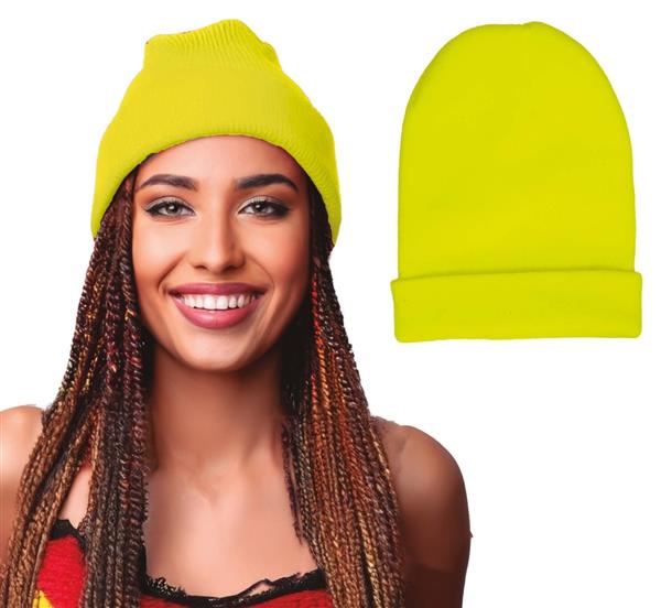 Grote foto muts neon geel verzamelen overige verzamelingen