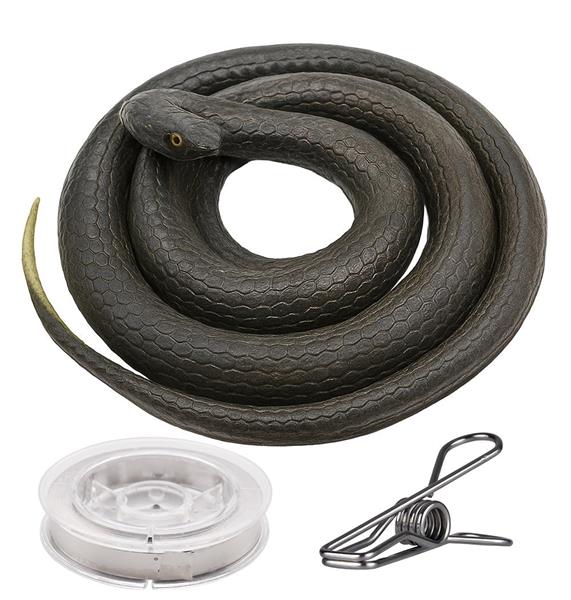 Grote foto nep slang met touw en clip verzamelen overige verzamelingen