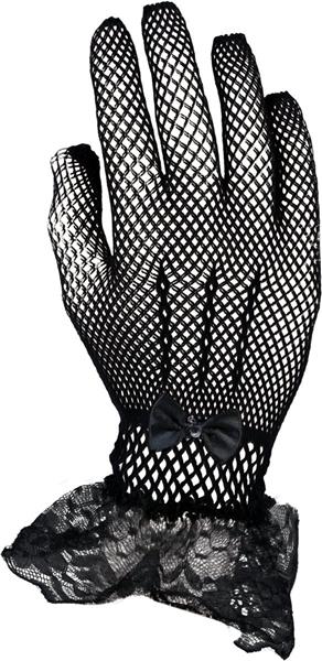 Grote foto zwarte handschoenen kant verzamelen overige verzamelingen