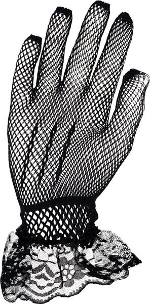 Grote foto zwarte handschoenen kant verzamelen overige verzamelingen