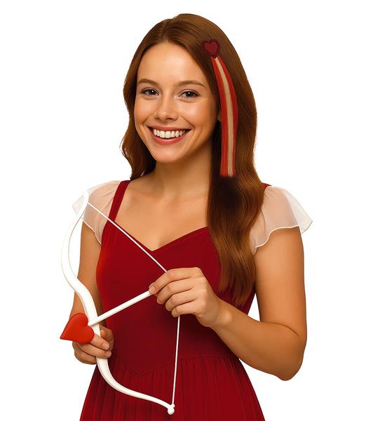 Grote foto haarextensie hart 40 cm verzamelen overige verzamelingen