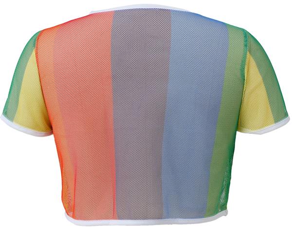 Grote foto rainbow mesh t shirt verzamelen overige verzamelingen