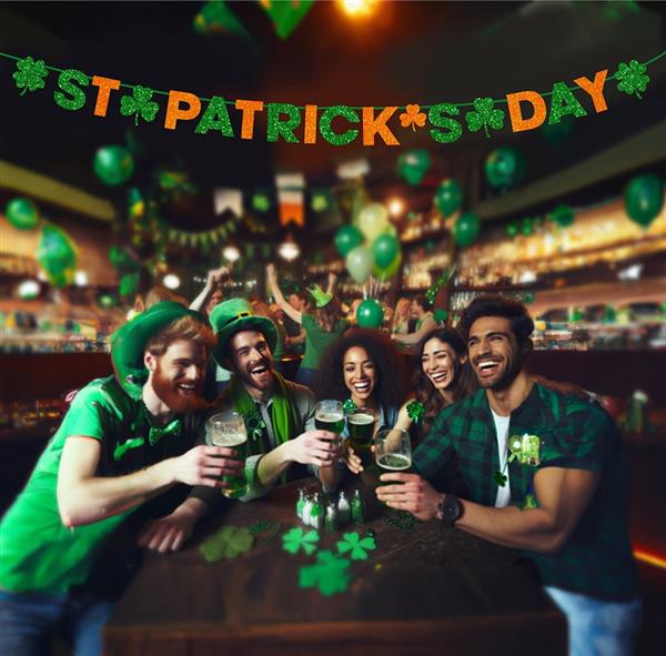 Grote foto st. patrick slinger 300 cm verzamelen overige verzamelingen