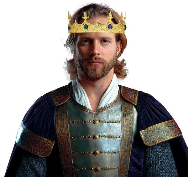 Grote foto medieval gouden metallic kroon verzamelen overige verzamelingen