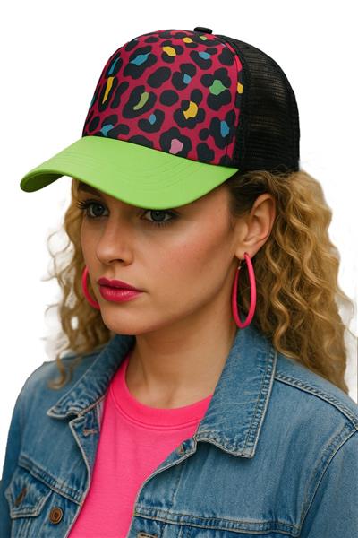 Grote foto pet luipaardprint neon verzamelen overige verzamelingen