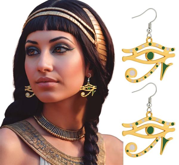 Grote foto eye of horus earrings verzamelen overige verzamelingen