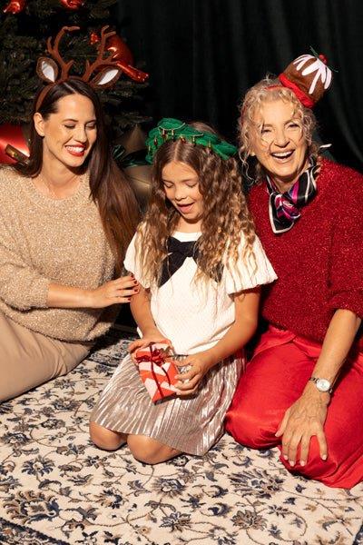 Grote foto cupcake with mistletoe headband 19x19cm verzamelen overige verzamelingen