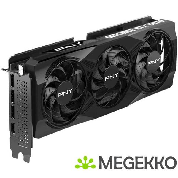 Grote foto pny geforce rtx 5070 12gb overclocked triple fan computers en software videokaarten
